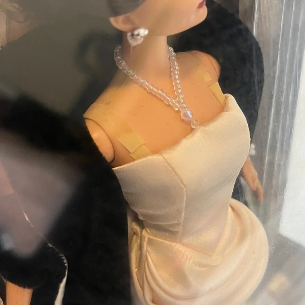 Erica Kane Doll in Elegant Black and White Gown
